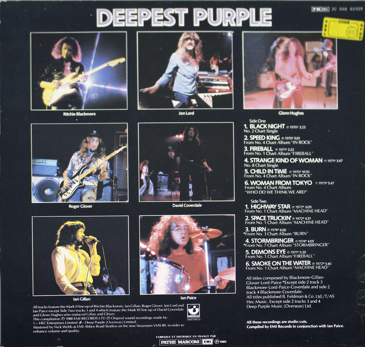 High Resolution Photo #2 Deep Purple Deepest Purple France 